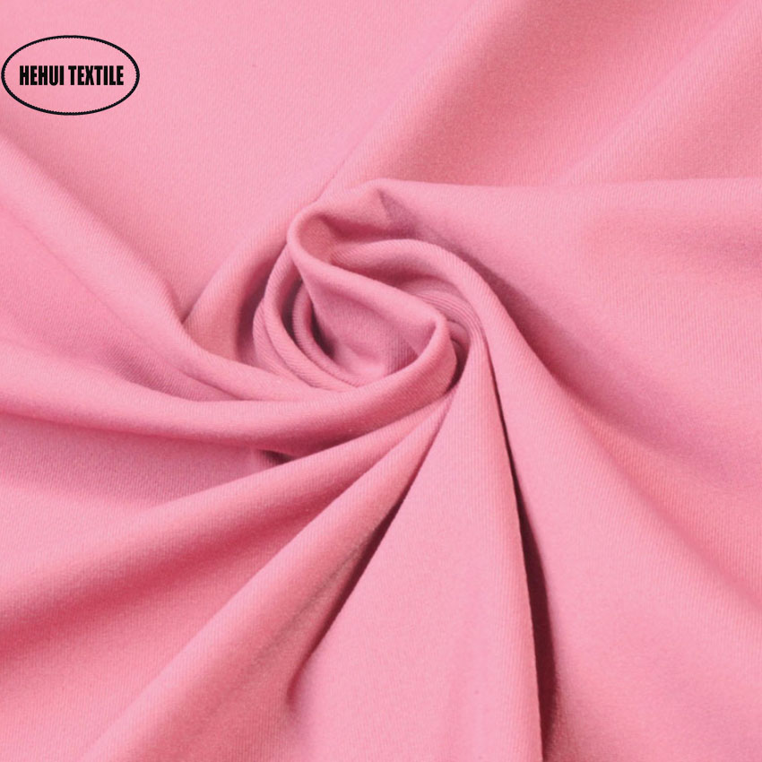 Factory Hot Selling Double-Sided 190g Knitted 75%Nylon 25%Spandex High Stretch Soft Comfort Breathable Underwear Fabric