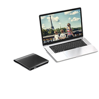 USB 3.0 Slim Portable DVD Burner External Optical Drive CD RW Reader Player for Laptop & Desktop PC CD-R Standard