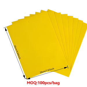 Trampa Adhesiva Profesional para Moscas <span class=keywords><strong>de</strong></span> <span class=keywords><strong>la</strong></span> <span class=keywords><strong>Fruta</strong></span> <span class=keywords><strong>de</strong></span> 20*25cm, Doble Cara, Pegamento Fuerte, para Invernaderos, Verduras y Huertos <span class=keywords><strong>de</strong></span> Bayas, 100 Unidades/Paquete - Product Image 1