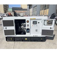 Générateur diesel silencieux de type ATS ISU ZU 25 kVA 20 kW, démarrage automatique, réservoir de carburant de 24 heures, télécommande 230 V, directement de l'usine