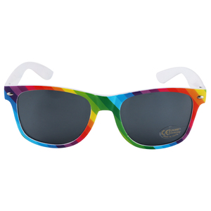 New Trend Sunglasses <strong>Rainbow</strong> Rice Nail Party Decoration Sunglasses <strong>Colorful</strong> Fashion <strong>Glasses</strong> Cross Border Customized Sunglasses