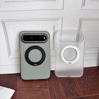Coque de téléphone magnétique rotative à 360 degrés de luxe en gros, protection intégrale, coque rigide en PC pour Huawei Pura X View