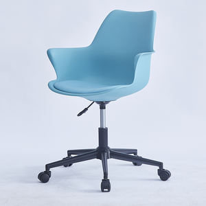 Chaise de salle à manger pivotante de loisirs au design moderne avec coussin, idéale pour le bureau ou le restaurant - Product Image 2