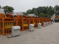 Offre Spéciale : Machine de Fabrication de Blocs de Pavé Hongbaoyuan QT 4-28, Ligne de Production de Briques, Moulage Automatique par Vibration, Longue Durée de Vie