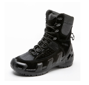 Bottes tactiques légères en daim TSB08 à injection PU haute densité, coupe haute et montantes - Product Image 6