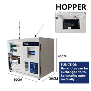 Hot Bán Tự Động Mini Nhỏ Tiền Mặt Hóa Đơn Trao Đổi Để Đồng Xu Mã Hóa Đơn Máy Cho Tự Phục Vụ Phòng Giặt ủi - Product Image 4