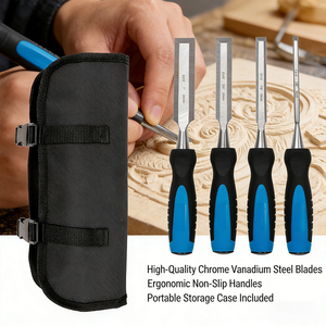 Ensemble de <span class=keywords><strong>ciseaux</strong></span> <span class=keywords><strong>à</strong></span> <span class=keywords><strong>bois</strong></span> professionnels de qualité industrielle, 4 pièces, lame CRV, pointe en V, matériau écologique, outils de menuiserie pour meubles - Product Image 1