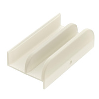 Guide inférieur pour porte de douche coulissante, compatible avec les verres jusqu'à 7/16 pouces d'épaisseur – Meilleure vente