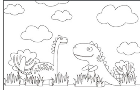20*30 (Dinosaur design)