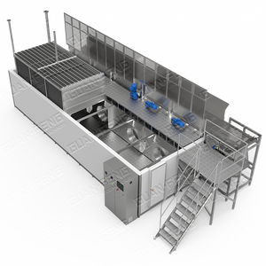 Guanfeng Automatic Fluidized IQF Freezer for Potato and French Fries/Chips Processing Line Quick-frozen French Fries Line - Product Image 2