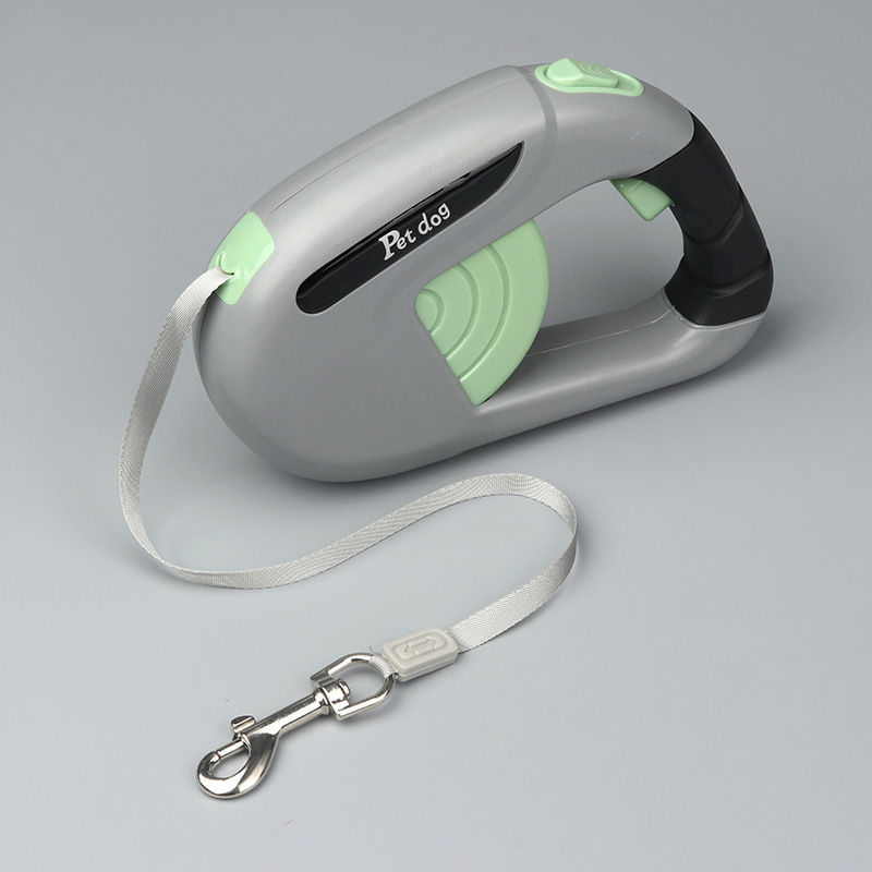 Corde de traction rétractable (gris-vert)