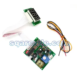 3 digits timer board coin operated Timer Control Board Power Supply for coin acceptor selector device JY-17B Timer control board