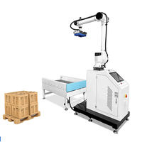 Robot de palettisation de cartons industriels, palettiseur robotique automatique pour boîtes de cartons, emballages d'entrepôt, ligne de production