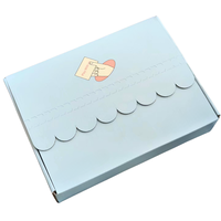 Boîtes d'emballage de luxe avec logo de marque personnalisé Cajas boîte en papier ondulé pour vêtement boîte d'emballage ondulé pour expédition e commerce