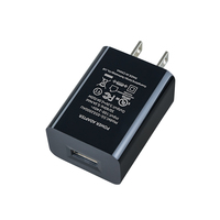 Prix d'usine, chargeur de téléphone portable certifié UE/US 10W, adaptateur mural USB 5V 2A avec prise standard US/UE, matériau ABS