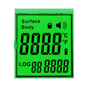 Affichage d'écran LCD monochromique de haute qualité 5.0V TN avec rétro-éclairage LED-20 ~ 70 compteur de vitesse de température de fonctionnement utiliser le prix populaire - Product Image 4