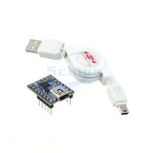 CP2104-MINIEK Electronic Components One-Stop Order BOM IC In Stock 24 WFQFN Exposed Pad BRIDGE USB 2.0 24QFN Interface - Product Image 1