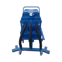 Aspirateur cyclone industriel à quatre têtes 4.8KW Dépoussiéreur de sol en béton Nouveau broyeur électrique de béton