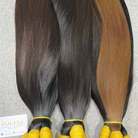 Extensiones de Cabello Vietnamita 100% Virgen, Textura Ultrafina, Cabello de Bebé de Lujo para Bordes y Pelucas HD