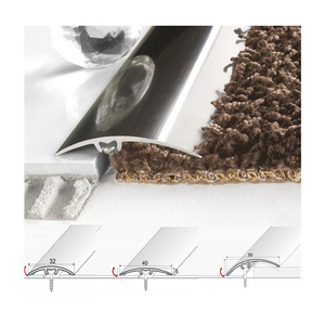 Dải Lót Chuyển Tiếp Góc Hiện Đại Chống Gỉ Nhôm Phủ Bột Trang Trí Gạch Lát Sàn Mờ - Product Image 2