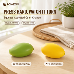 ของเล่นบีบมะม่วง Crunchi Squishy TONGXIN ของเล่นบีบคลายเครียด เปลี่ยนสีได้ ชุดใหญ่จากโรงงาน - Product Image 2