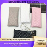 Étui à lunettes en cuir PU solide, boîte à lunettes portable, grande capacité, pochette de voyage, protection des lunettes, organisateur de rangement