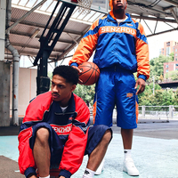 Ensemble coupe-vent en nylon avec logo personnalisé, veste zippée et short, ensemble deux pièces pour hommes