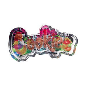 Biểu Tượng Tùy Chỉnh Bán Buôn Xách Tay Sáng Tạo Giá Rẻ Acrylic Nhựa Gạt Tàn Thủy Tinh Thuốc Lá Thuốc Lá Hút Thuốc Nhựa Xe Tro Khay - Product Image 4