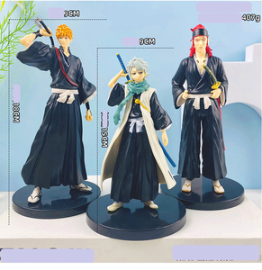 <span class=keywords><strong>Bleach</strong></span> Anime PVC Shinigami figuras Toshiro HItsugaya Kurosaki <span class=keywords><strong>Ichigo</strong></span> periférico juguete muñeca modelo coche adornos - Product Image 5