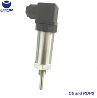 Sonde de température industrielle UTOP UTB3 en acier inoxydable 24V DC 0-10V RTD PT100, transmetteur de température OEM/ODM IP65