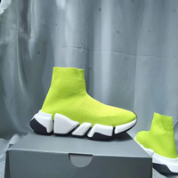 Chaussures de créateur de luxe, marque la plus vendue, chaussures décontractées BalenSpeed, baskets de sport pour homme de qualité, avec empeigne en toile amortie et semelle épaisse