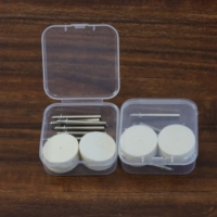 6 pièces/boîte, roue de polissage en feutre de 26 mm pour le polissage régulier de la pierre, du verre et de la céramique