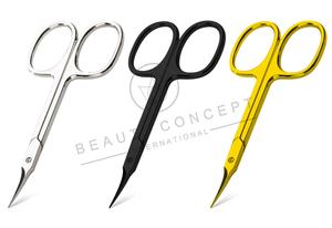 Ciseaux à cuticules de qualité supérieure, grand format, style boucle pour les doigts, avec pointe en forme de tour, coupe précise pour manucure et pédicure, ciseaux de manucure - Product Image 6