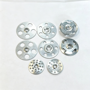 Rondelles isolantes en acier inoxydable poli de 36 mm M5 pour fixations de cloisons sèches et de plafonds - Product Image 1