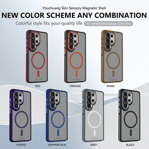 เคสโทรศัพท์กันกระแทกแบบแม่เหล็กสอง<span class=keywords><strong>สี</strong></span> ป้องกันการลื่น ผลิตจากวัสดุ PC+TPU สำหรับ Samsung <span class=keywords><strong>S26</strong></span> Ultra - Product Image 6