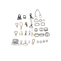 Accessoire de sac en gros, fermoir pivotant à ressort, plusieurs couleurs, cordon, crochet de homard, boucle en métal alliage pour sacs à main