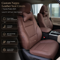 Housses de siège universelles pour SUV, camion, fourgonnette, imperméables, en cuir de haute qualité, durables, ensemble complet, fournisseur de logos personnalisés OEM