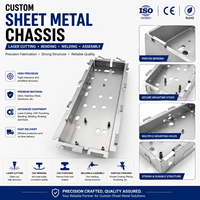 Boîtier métallique sur mesure, fabrication de tôles, découpe laser, pliage, boîtier en acier