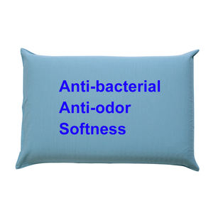 Logo personnalisé doux Modal <span class=keywords><strong>taie</strong></span> d'oreiller en fibre d'argent anti-microbienne anti-germe <span class=keywords><strong>taie</strong></span> d'oreiller - Product Image 1