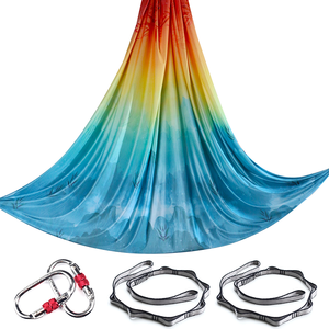 Ensemble de hamac de yoga de 8 mètres <span class=keywords><strong>tissu</strong></span> en nylon de yoga <span class=keywords><strong>aérien</strong></span> professionnel pour le fitness intérieur et extérieur - Product Image 6