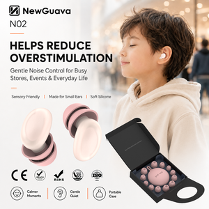 Festival Earplugs for Kids Fireworks Concert Family Event Soft Silicone Sound Reducing <strong>Ear</strong> <strong>Plugs</strong> Low Profile Fit ODM Custom Logo - Product Image 1