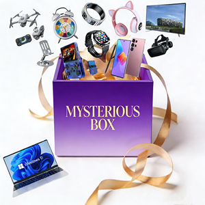 Nouvelle Boîte Mystère Chanceuse 2025 Montre Intelligente Téléphone Intelligent Électronique <span class=keywords><strong>La</strong></span> Pc Nouveauté Aléatoire 100% Surprise Cadeau de Vacances Boîtes Mystères - Product Image 1