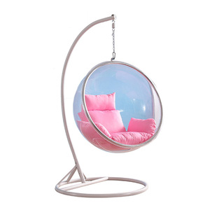 Shangjie Offre Spéciale jardin acrylique balançoire chaise extérieure en acier inoxydable transparent acrylique <span class=keywords><strong>suspendu</strong></span> bulle chaise pour salon - Product Image 1