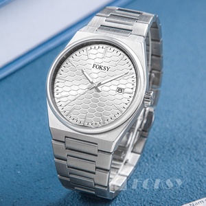 Fabricante de relojes personalizados de alta calidad Montre Homme Business reloj de acero inoxidable de lujo de cuarzo de etiqueta privada reloj de lujo - Product Image 4