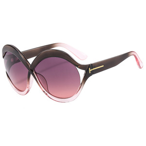 Lunettes de soleil Psn Butterfly Frame à monture intégrale, verres dégradés UV400, pour femmes, mode, pour les soirées - Product Image 5