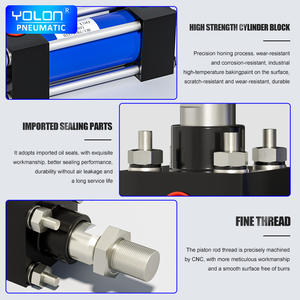 Yolon אספסוף סדרת צילינדרים הידראוליים מערכת כוח יחידה כפולה משחק 1000 מ "מ + לחץ גבוה 7mpa שמן צילינדרים - Product Image 4