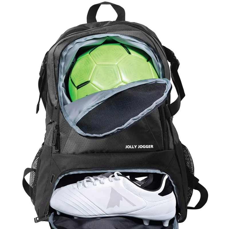 Youth Soccer Bag Sport Volleyball Basketball Training Equipment Custom Football Backpack