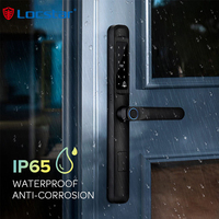 Serrure intelligente Locstar Security TTlock, mot de passe, extérieur, mince, pour porte en aluminium, étanche, serrure de porte intelligente