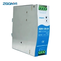 ZGQNYI 24V 5A 120W NDR-120-24 AC ke DC DIN Rail Switching Power Supply untuk Otomasi Pabrik Sistem AGV Mesin Pengemasan
