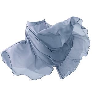 मिडी गीतात्मक नृत्य स्कर्ट महिला फीते-अप आधुनिक जाल बैले ने वयस्क प्रशिक्षण को समकालीन प्रदर्शन - Product Image 4